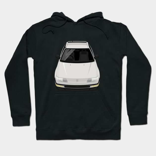 CRX SI 2nd gen 1988-1991 - White Hoodie by jdmart